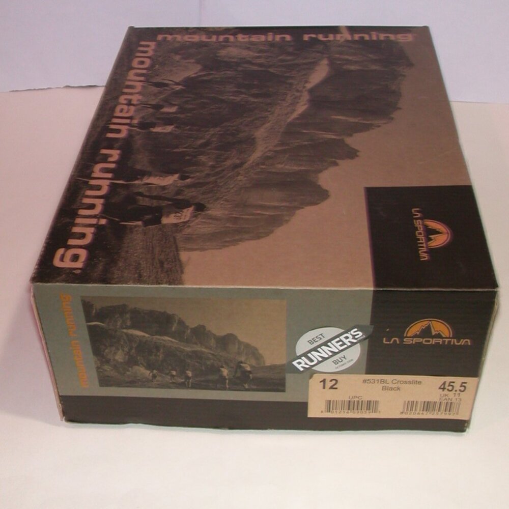 La Sportiva Crosslite Trail Running Shoes Men' s Size 12 - Euro 45.5 Black - Picture 6 of 7